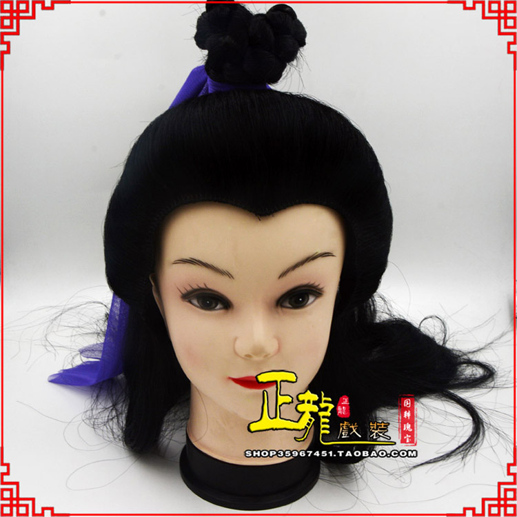 东乡小生头套董永头套古装假发青年头套