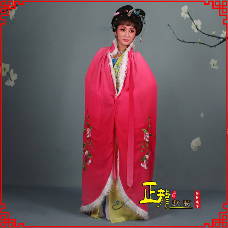 东乡小花旦绣花斗篷 花旦披风