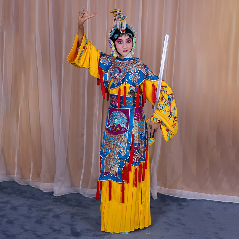 东乡霸王别姬虞姬服 软绉别姬服