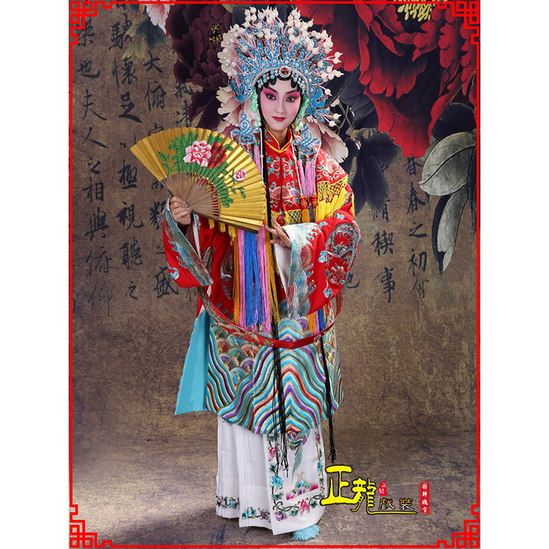 东乡凤袍杨贵妃贵妃醉酒 软绉团凤女蟒